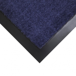 Schmutzfangmatte / Eingangsmatte, LxB 1800x1200 mm, Höhe 7 mm, Flor aus 100% Polypropylen (PP) Fasern, blau