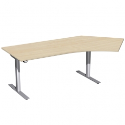 Steh- und Sitz-Arbeitsplatz, 135°, links 