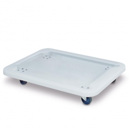 Roller für Drehstapelbehälter 800x600 mm, mit 4 Lenkrollen