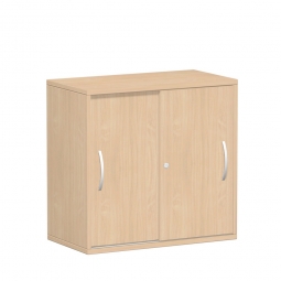 Schiebetürenschrank FLEX, 2OH, Buche, BxTxH 800x425x798 mm