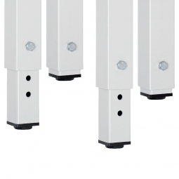 Höhenverstellung für Arbeits- und Werktisch, Arbeitshöhe 840-1040 mm, im Raster von 25 mm