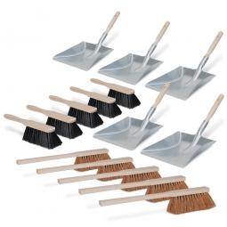 Spar Set, 10x Handfeger und 5x Kehrschaufel