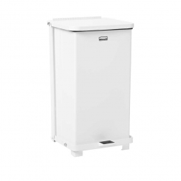 Rubbermaid Defender Abfallbehälter, 90 Liter, weiß