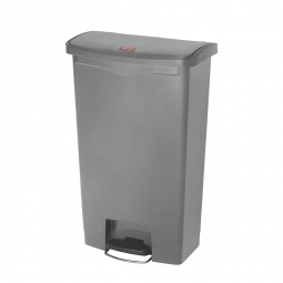 Tretabfalleimer Slim Jim, 68 Liter, grau, BxTxH 500x311x803 mm