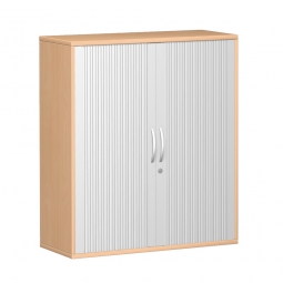 Querrollladenschrank PRO 3 Ordnerhöhen, Buche, BxTxH 1000x425x1152 mm