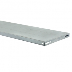 Steckregal-Fachboden, glanzverzinkt, BxT 1200x300 mm, inkl. 4 Regalboden-Träger