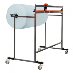 Schneidständer, fahrbar, Schnittbreite 1250 mm,  BxTxH 1400x700x1250 mm