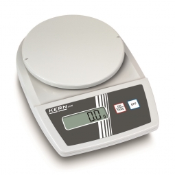 Präzisionswaage, Wägeplatte Ø 150 mm, Wägebereich max. 2200 g, Ablesbarkeit 1 g