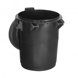System-Mülleimer, 70 Liter, Kunststoff, anthrazitgrau