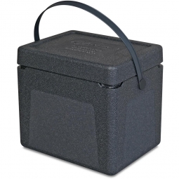Thermobox / Kühlbox / Transport- und Isolierbox, Inhalt 33 Liter, Clip schwarz