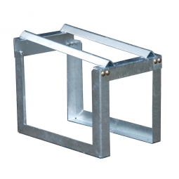 Fassbock, BxTxH 355x545x455 mm, zur Lagerung von einem 60 Liter Fass, feuerverzinkt