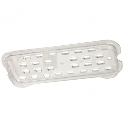 Abtropfsieb für Schale GN1/3,  LxBxH 325x176x20 mm, Polycarbonat, glasklar