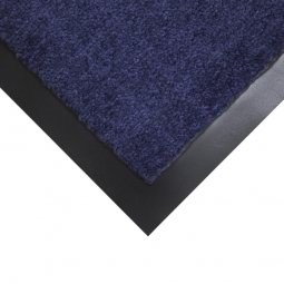 Schmutzfangmatte / Eingangsmatte, LxB 900x600 mm, Höhe 7 mm, Flor aus 100% Polypropylen (PP) Fasern, blau