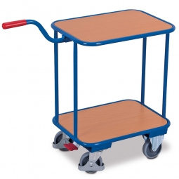 Magazinwagen mit Schiebebügel, Außenmaße LxBxH 940x455x910 mm, Tragkraft 200 kg