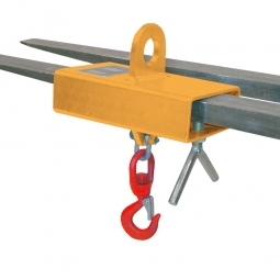 Lasthaken mit Wirbellasthaken, LxBxH 300x180x325 mm, Tragkraft 1000 kg, orange