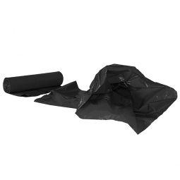Müllsäcke 120 Liter, Stärke 40 µm, VE=250 Stück, BxH 700x1100 mm, Polyethylen-Kunststoff (LDPE), schwarz