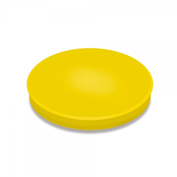 Haftmagnete, gelb, Durchmesser 30 mm