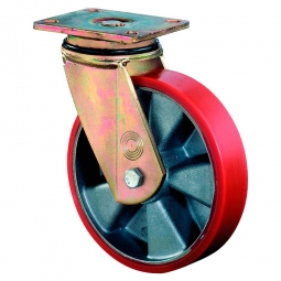 Schwerlast-Lenkrolle, Rad-ØxB 82x70 mm, Tragkraft 650 kg