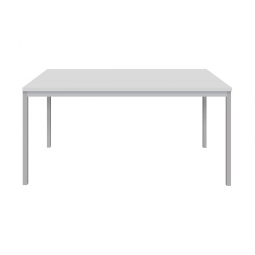 Schreibtisch "Classic", BxTxH 1600x800x720 mm, Gestell lichtgrau, Dekor lichtgrau