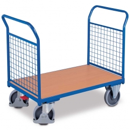 Zweiwandwagen mit Gitterwänden, LxBxH 1390x800x1015 mm, Tragkraft 500 kg