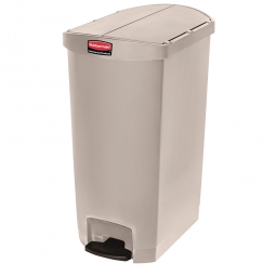 Tretabfalleimer Slim Jim, 68 Liter, beige, BxTxH 374x562x782 mm