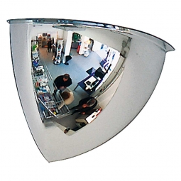 Panoramaspiegel, 90°, LxBxH 420x420x360 mm, Für Innen, max. Beobachterabstand 5 m, Gewicht 3 kg