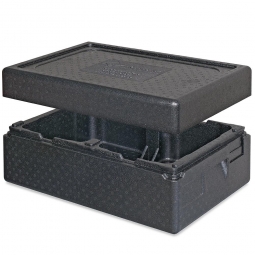 Thermobox für 2 Eisbehälter, Inhalt 41 Liter, LxBxH 600x400x260 mm
