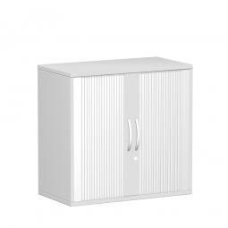 Rollladenschrank FLEX, 2OH, lichtgrau, BxTxH 800x425x798 mm