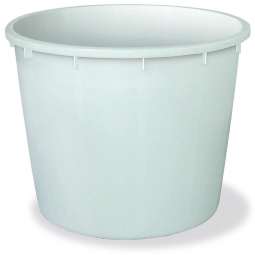 Rundbehälter, 350 Liter, Ø 940/720 mm, Höhe 710 mm, weiß