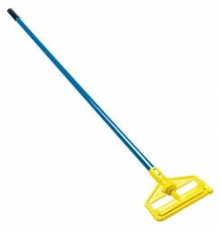 Mopphalter mit Glasfaserstiel, Länge 1524 mm, blau, (VE= 12 Mopphalter)