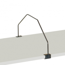 Stahlbügel für Untertisch-Wagen, HxT 250x500 mm, anthrazit, (VE = 6 Stück)<br>(VE = 6 Stück)