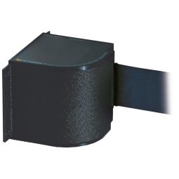 Gurtmagazin für Wandbefestigung, schwarz, Gurtauszug 3500 mm, ausziehbar