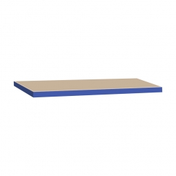 Zusatzebene für Schwerlastregal, blau, Tragkraft 265 kg, BxT 900x400 mm, Nutztiefe 390 mm
