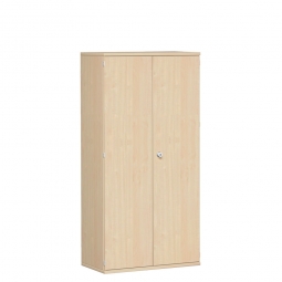 Flügeltürenschrank PRO, 5 Ordnerhöhen, Ahorn, BxTxH 800x425x1920 mm