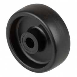 Kunststoffrad, Rad-ØxB 50x18 mm, Tragkraft 50 kg, schwarz
