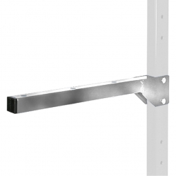Kragarm für Regal, Tiefe 400 mm, verzinkt, Tragkraft je Arm 50 kg