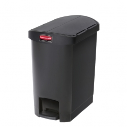 Tretabfalleimer Slim Jim, 30 Liter, schwarz, BxTxH 312x497x566 mm