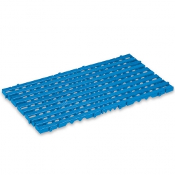 Bodenrost, PE-HD, LxBxH 800x400x25 mm, blau