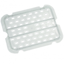 Abtropfsieb für Schale GN1/2, LxBxH 325x265x20 mm, Polycarbonat, glasklar