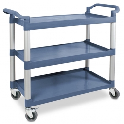 Allzweck- und Servierwagen, 3 Etagen, LxBxH 1020x500x990 mm, Tragkraft 225 kg