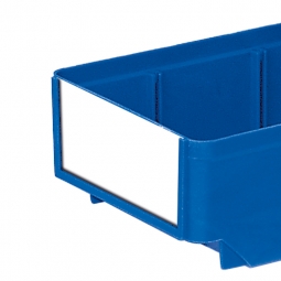 Etiketten für Regalkästen CLASSIC B 152 mm, weiß, VE=100 Stück