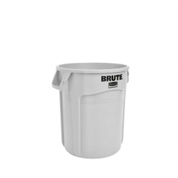 Runder Brute Container, 38 Liter, weiß