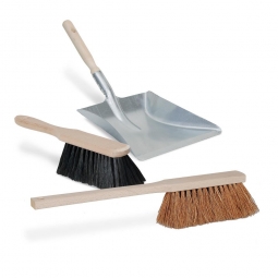 2x Handfeger und 1x Kehrschaufel