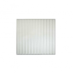 1x Trapezblech-Rückwand für Überdachungssystem, Breite 2250 mm