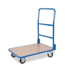 Klapp-Bügelwagen, LxBxH 730x480x875 mm, Tragkraft 150 kg, OK Ladefläche 170 mm