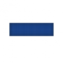System-Lochplatte, BxH 1500x450 mm, aus 1,25 mm Stahlblech, kunststoffbeschichtet in saphirblau