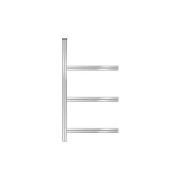 Reifen-Anbauregal mit 3 Reifenebenen, verzinkt, Stecksystem, BxTxH 1060x425x2000 mm