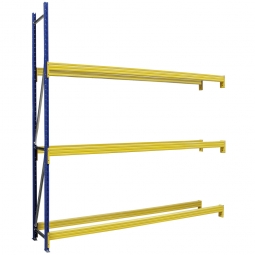 Weitspann-Anbau-Reifenregal, BxTxH 2740x400x2500 mm, Fachbreite 2700 mm