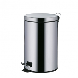 Tret-Abfalleimer, Edelstahl, 12 Liter, ØxH 255x395 mm