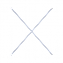 Steckregal-Diagonalkreuz, verzinkt